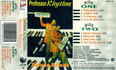 Professor Rhythm Bafana Bafana (MC) 