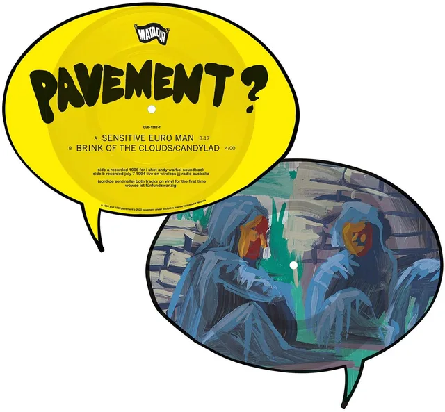 Pavement Sensitive Euro Man - Picture Disc (7") 