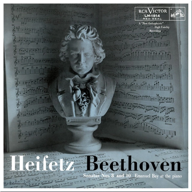 Jascha Heifetz Beethoven: Sonatas Nos 8 & 10 - LTD (LP) 