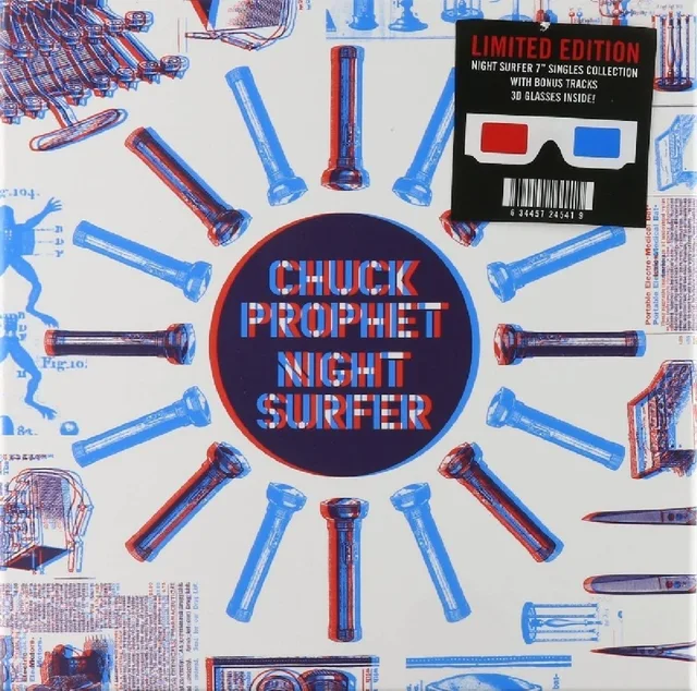 Chuck Prophet 3D Night Surfer 7" Collection (7 x 7") 