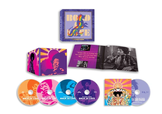 Jimi Hendrix Bold As Love (4CD+BD-A) 