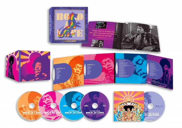 Jimi Hendrix Bold As Love (4CD+BD-A) 
