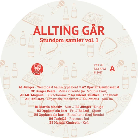 Diverse Artister Allting Går - Stundom Samler Vol. 1 (LP) 