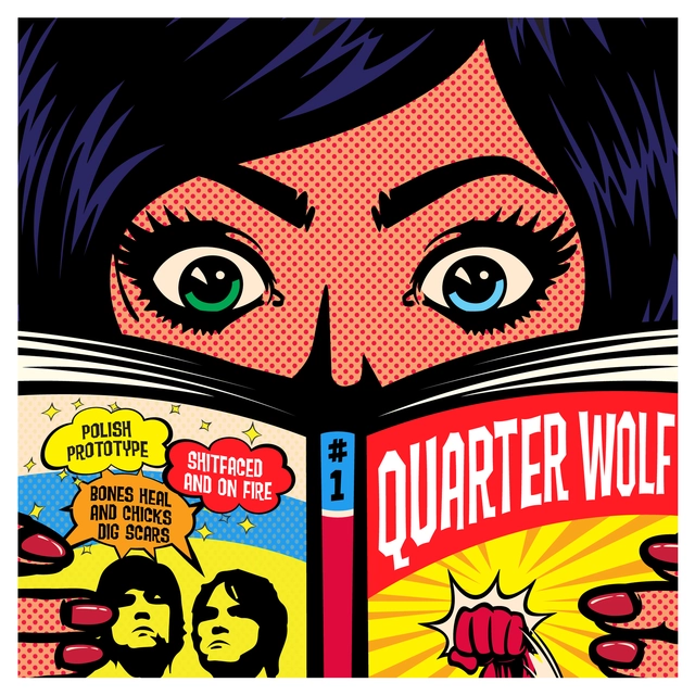 Quarter Wolf / White Trash Blues Band Splitt - LTD (LP) 