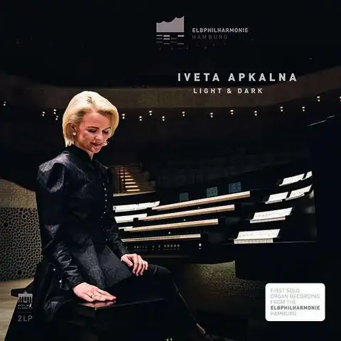 Iveta Apkalna Light & Dark: Organ Music (LP) 