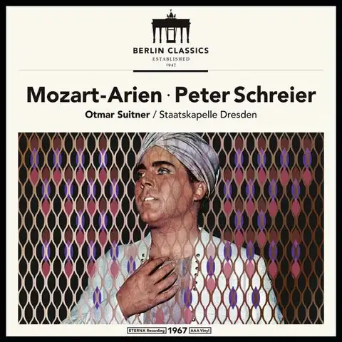 Peter Schreier/Staatskapelle Dresden Mozart: Opera Arias (LP) 