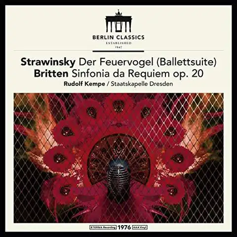 Staatskapelle Dresden/Rudolf Kempe Firebird Suite/Sinfonia Da Requiem (LP) 