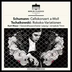 Gewandhausorch. Leipzig/J. Timm/K. Masur Cello Concerto &amp; Rococo Variations (LP)