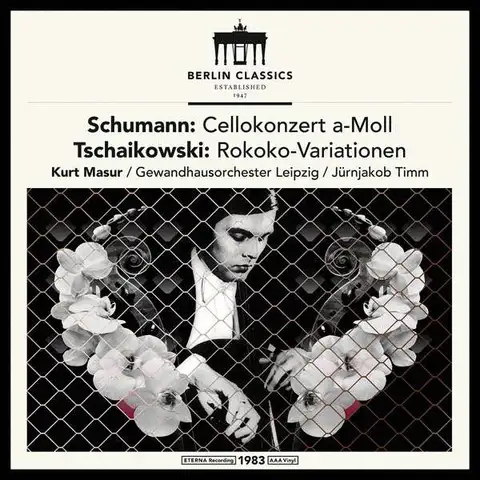 Gewandhausorch. Leipzig/J. Timm/K. Masur Cello Concerto & Rococo Variations (LP) 