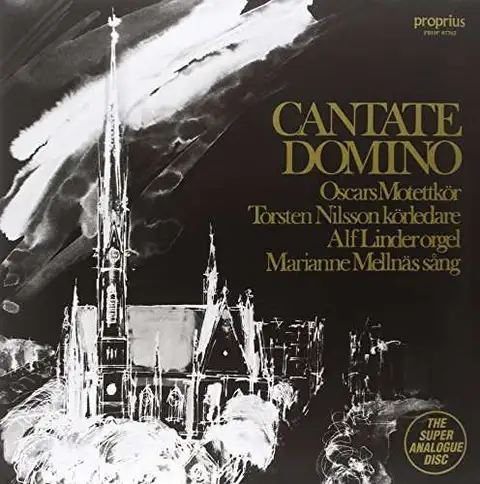 Oscars Motettkör/Torsten Nilsson Cantate Domino (LP) 