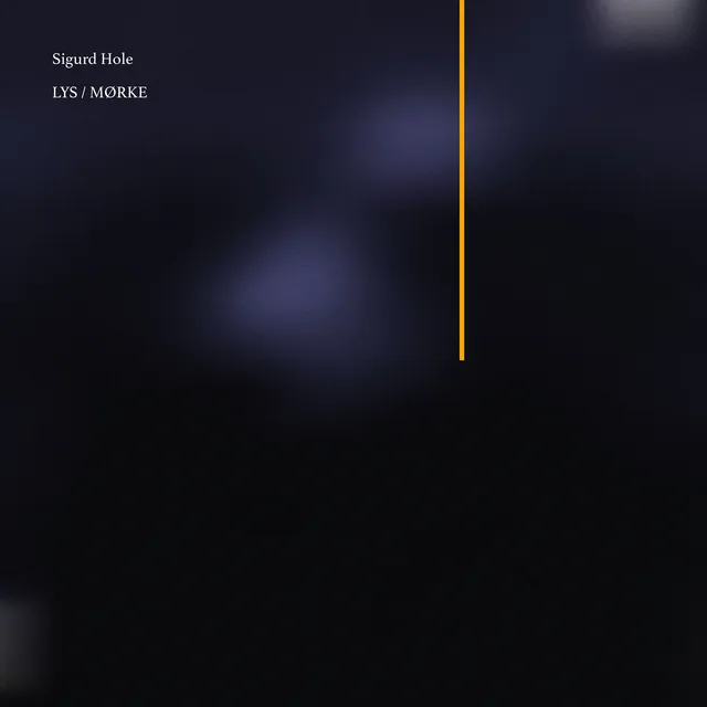 Sigurd Hole Lys/Mørke (2LP) 