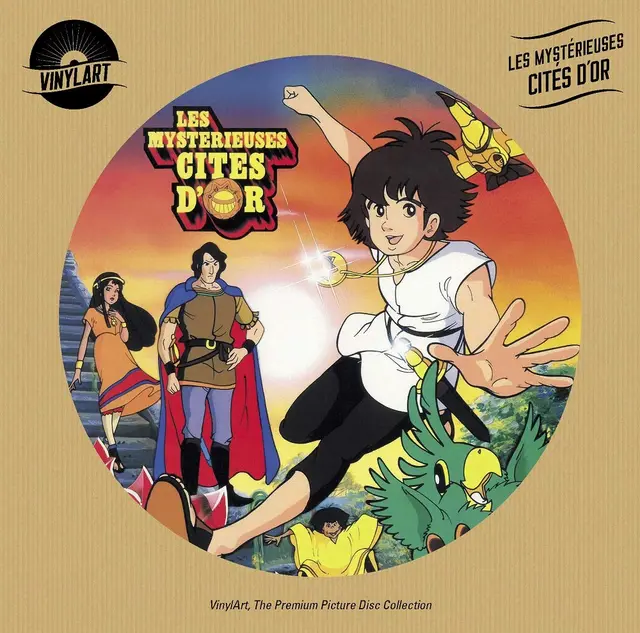 Soundtrack Les Mystérieuses Cités D'Or (LP) 