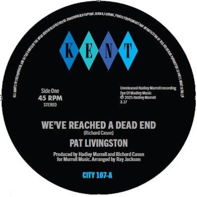 Pat Livingston We've Reached A Dead End / Sugar… (7") 