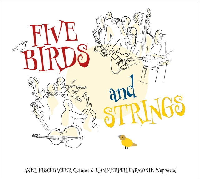 Axel Fischbacher Quintet Five Birds And Strings (LP) 