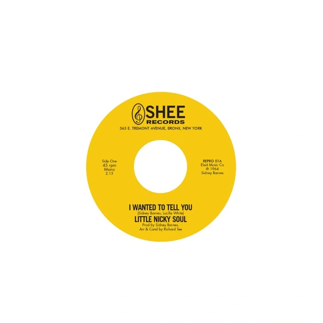Little Nicky Soul I Wanted To Tell You (7") 