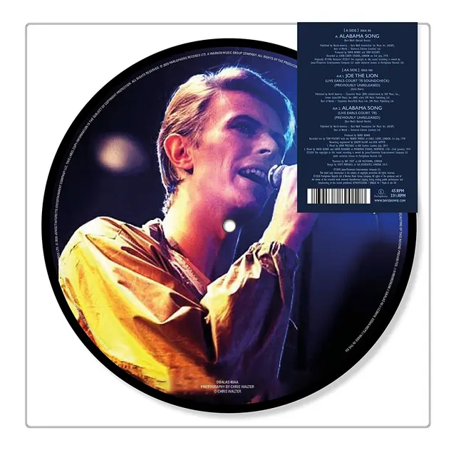 David Bowie Alabama Song - 40th Anniversary (7") 