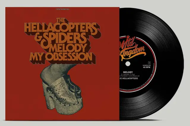 The Hellacopters & Spiders Melody / My Obsession (7") 