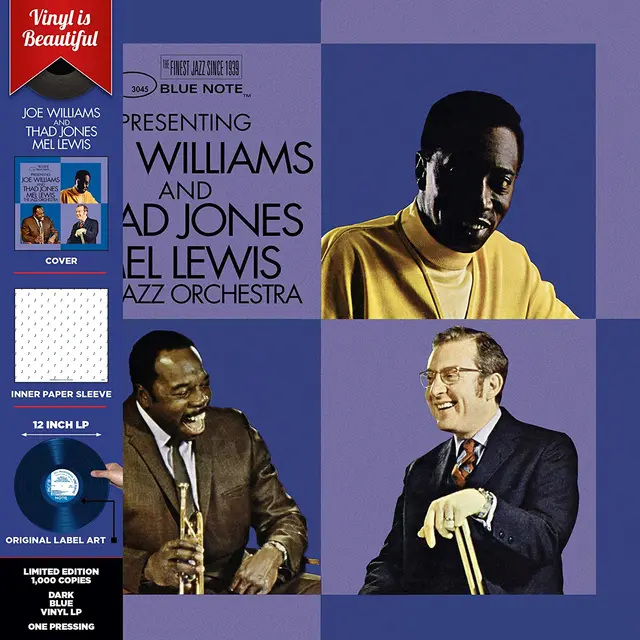 Joe Williams/Thad Jones/Mel Lewis Presenting Joe Williams And ... (LP) 