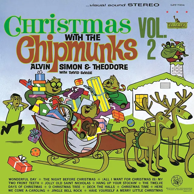 Diverse Artister Christmas With The Chipmunks Vol. 2 (LP) 