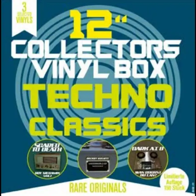Secret Society/Scared To Death/Dark AT 8 Techno Classics (3LP) 