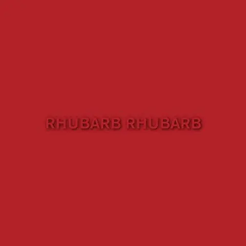 The Voyeurs Rhubarb Rhubarb (LP) 