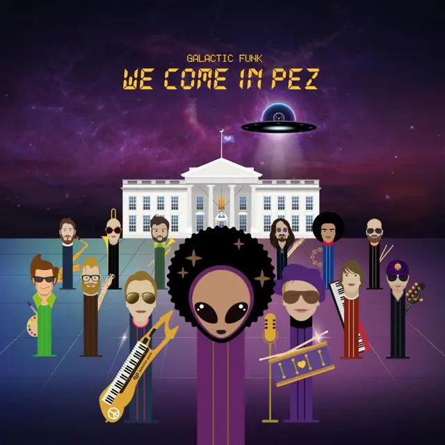 Galactic Funk We Come In PEZ (LP) 