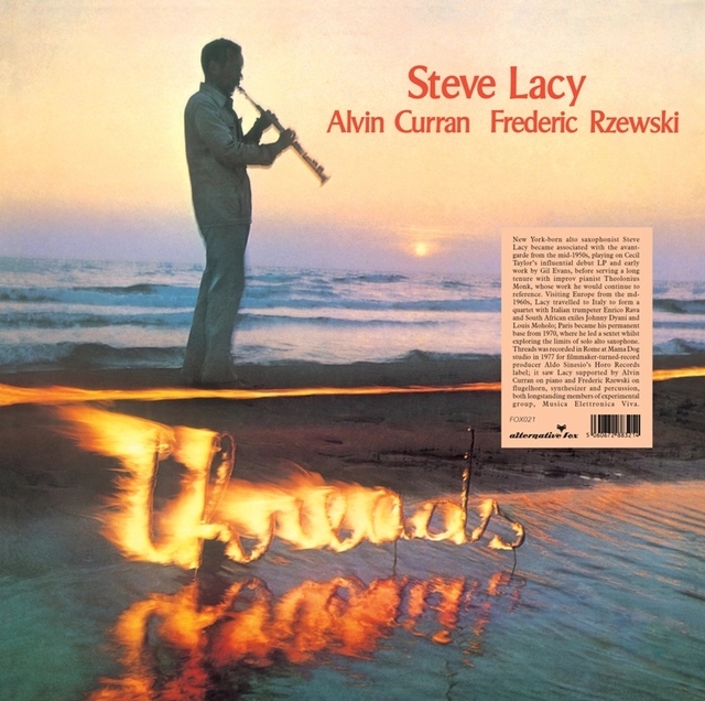Steve Lacy & Alvin Curran Threads (LP) 