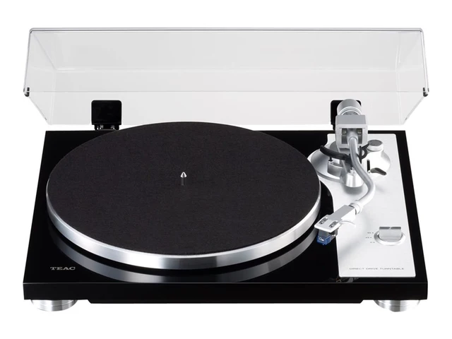 Teac TN-4D SE, platespiller, RIAA Sumiko Oyster pickup, svart 