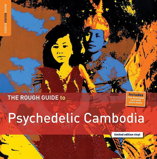 Diverse Artister Rough Guide To Psychedelic Cambodia (LP) 