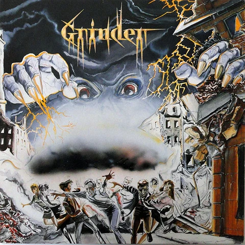 Grinder Dawn For The Living (LP) 