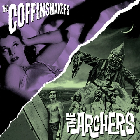 The Coffinshakers/The Archers Split (7") 