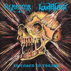 Agressor/Loudblast Licensed To Thrash (LP)