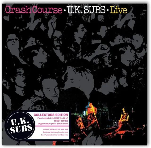 U.K. Subs Crash Course - Live (2 x 10") 