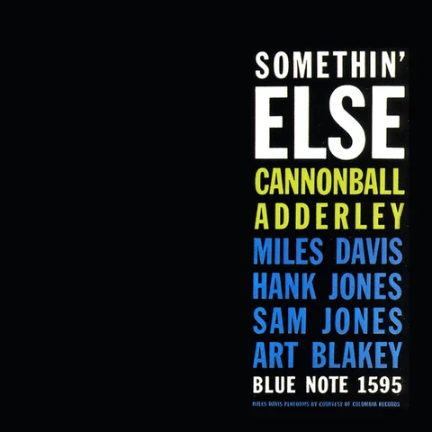 Cannonball Adderley Somethin' Else (LP) 