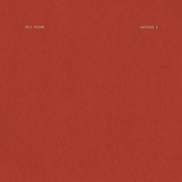 Nils Frahm Encores 3 (LP) 