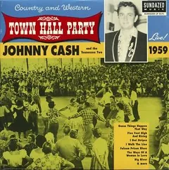 Johnny Cash Live At Town Hall Party 1959! (LP)