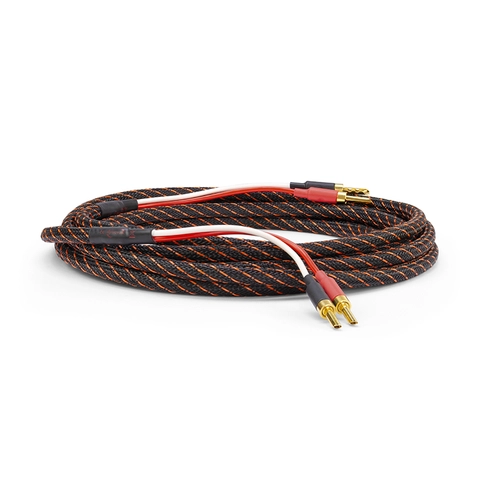 Dynavox Perfect Sound Flex, 2x5 m Stereosett høyttalerkabel, bananplugger