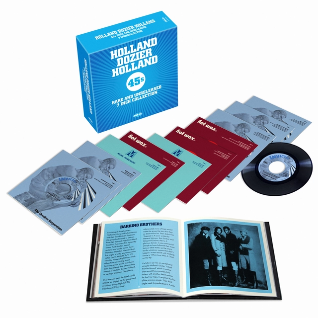 Holland-Dozier-Holland Rare 45s Vinyl Box (10 x 7") 