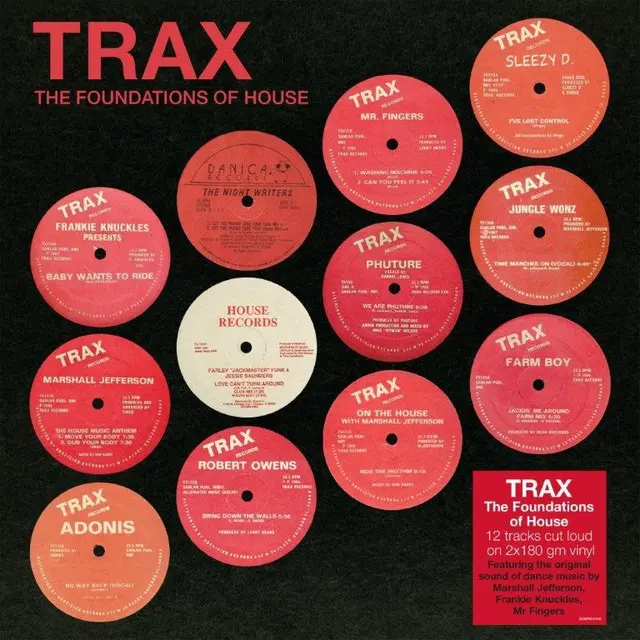 Diverse Artister Trax - Foundations Of House (2LP) 