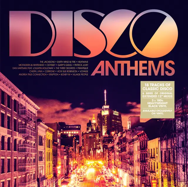 Diverse Artister Disco Anthems (3LP) 