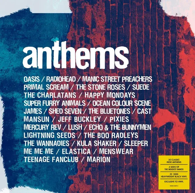 Diverse Artister Anthems (2LP) 