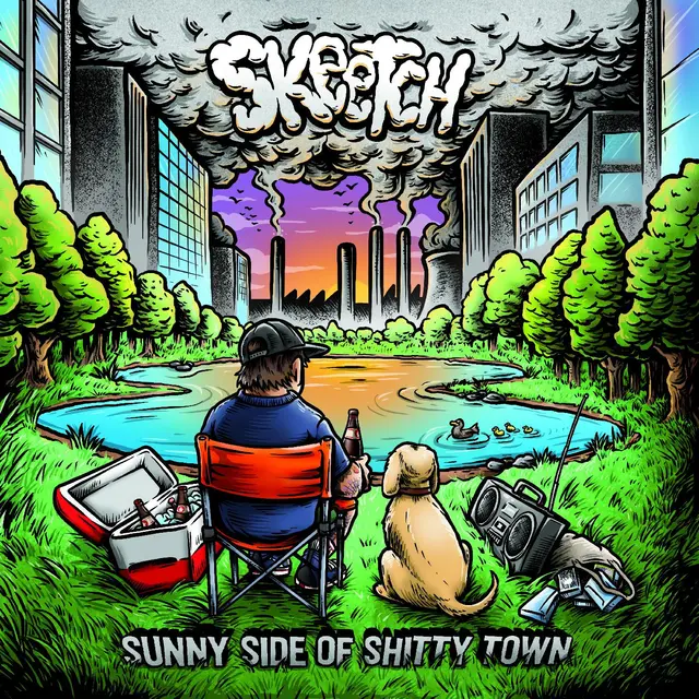 Skeetch Sunny Side Of Shitty Town (LP) 