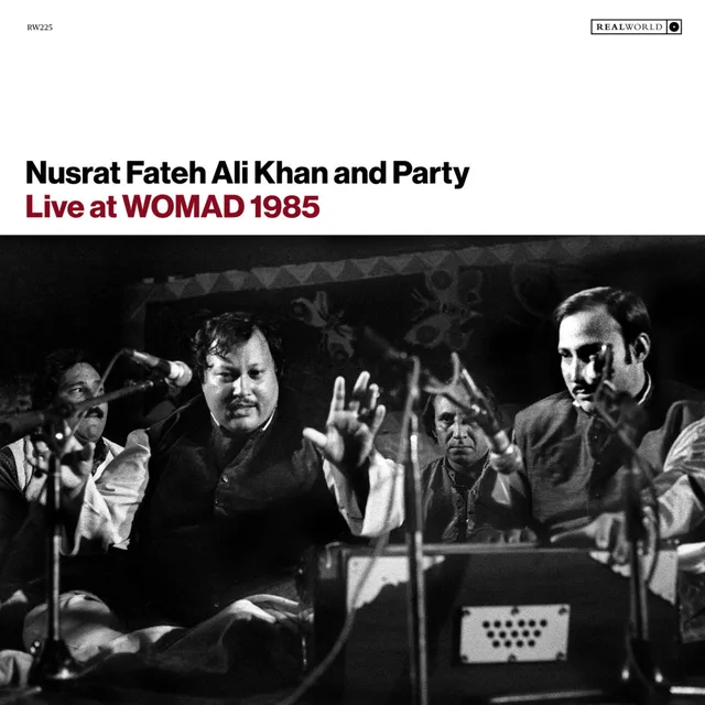 Nusrat Fateh Ali Khan Live At WOMAD 1985 (LP) 