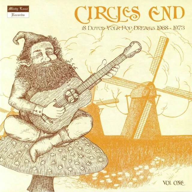 Diverse Artister Circles End - 18 Dutch Folk Pop.. (LP) 