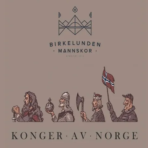 Birkelunden Mannskor Konger av Norge (LP) 