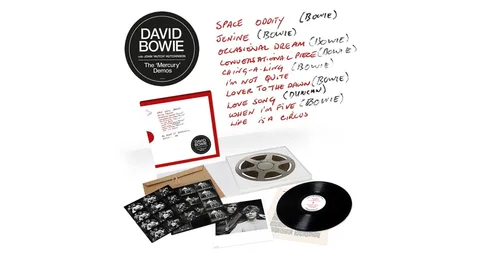 David Bowie with John Hutchison The Mercury Demos (LP)