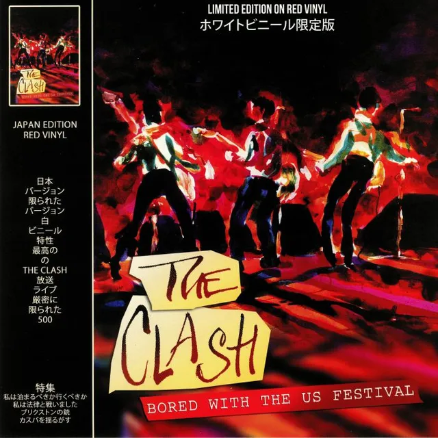 The Clash Bored With The U.S. Festival (LP) 