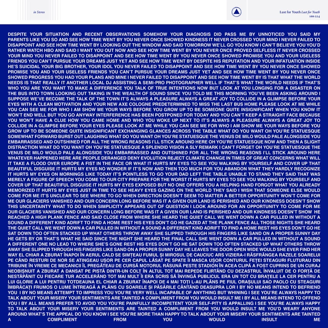 Lust For Youth Lust for Youth - LTD (LP) 