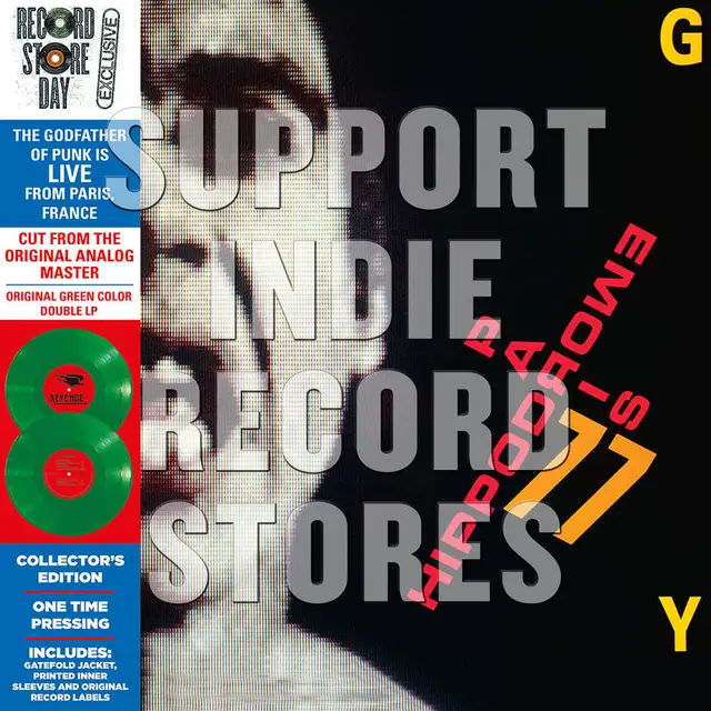 Iggy Pop Hippodrome - Paris 77 (2LP) 