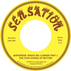 Four Shades Of Rhythm Bartender, Knock Me A Zombie (7")